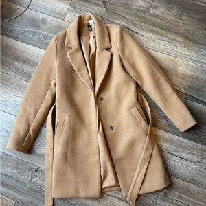 H&M Divided Tan Coat